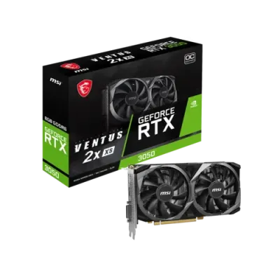 MSI GeForce RTX 3050 OC 8GB  GDDR6 VENTUS 2X XS